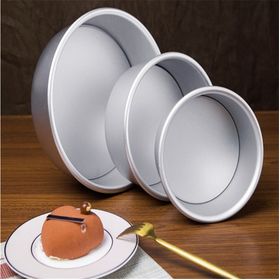 Rk Bakeware China Rectángulo redondo de aluminio de ánodo Mould Cake Cake Pan Cake Tin