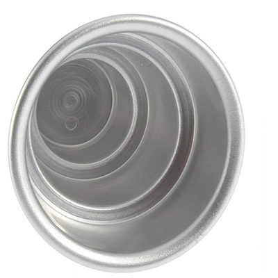 Amazon Aluminio Aleación de Acero de Carbono Bajo Pastelería Pans Round Pastelería Molde No adhesivo horneado DIY Pastelería Molde Herramientas de pan