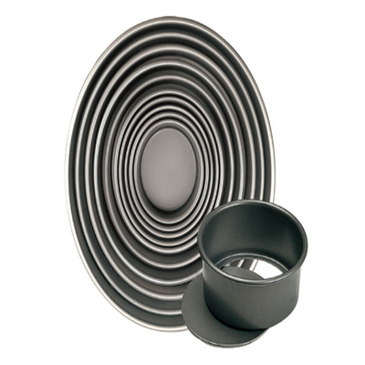 Decoración de horneado de aleación de aluminio de silicona profunda moldes de horneado