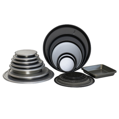 Rk Bakeware China-49025 Envidriado de acero aluminizado de la sartén redonda de pastel / pastel de queso / pasta de libra