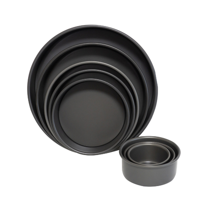 Rk Bakeware China Manufacturer-Directo lateral redondo de aluminio forma de torta de la sartén de la torta de la lata