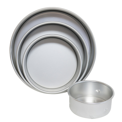 Rk Bakeware China-Commercial Round Aluminio capa de pastel de hojalata de pastel de forma/ molde