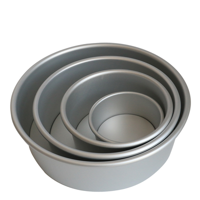 Rk Bakeware China-Commercial Round Aluminio capa de pastel de hojalata de pastel de forma/ molde