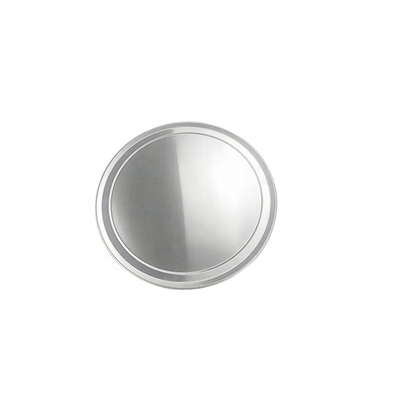 el borde ancho de 6 pulgadas de aluminio redondo de la cacerola de la pizza bandeja de la pizza bandeja de hornear accesorios de la pizza