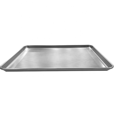 bandeja de horneado metal perforado bandeja de pan de horneado de aluminio bandeja de pan de aluminio perforada bandeja de hojas de horneado de aluminio