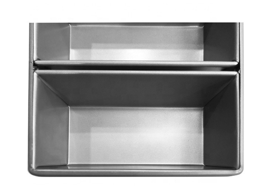 3 ranuras antiadherente de acero de aluminio horno de pan 3 correas pan horno de pan horno de pan bandeja de pan moldeado pan horno de tostadas caja