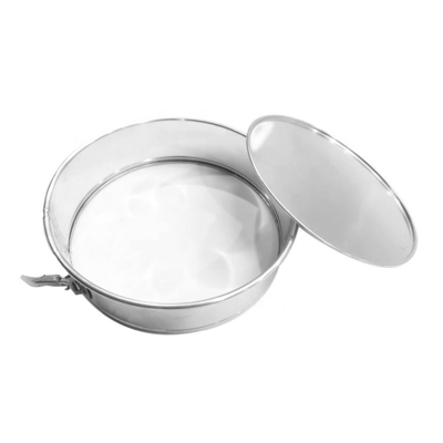 10 pulgadas de aluminio de forma redonda en la bandeja de la torta molde de pan de lata redonda en la tarta de lata de la torta horneado de la bandeja de Gateau herramientas de Gateau