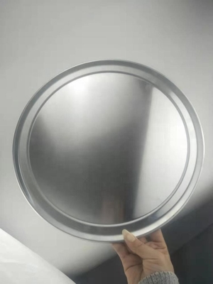 7 pulgadas de aluminio redondo Pizza Pan Pizza bandeja bandeja de hornear