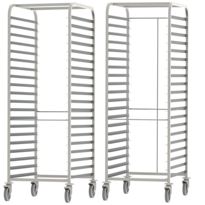 RK Bakeware China-600*400 Sinmag de acero inoxidable bandeja de horneado de doble horno
