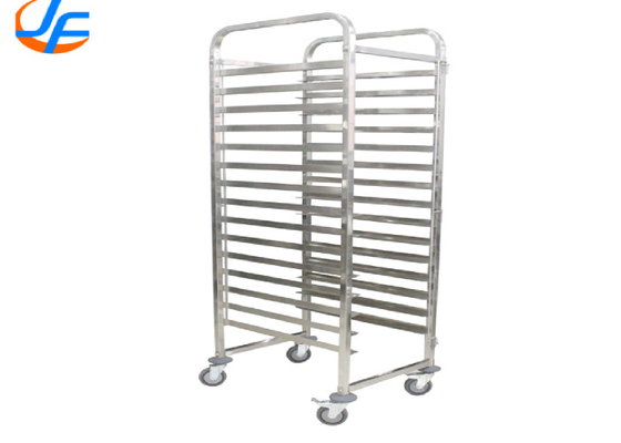 RK Bakeware China Foodservice NSF 15 Niveles de acero inoxidable Pan de refrigeración del estante horno bandeja de horneado bandeja de la bandeja del carrito
