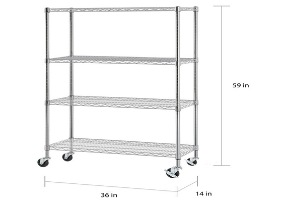 RK Bakeware China Foodservice NSF 3 Nivel de acero inoxidable Carro de servicio de alimentos Carro de distribución de materiales