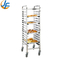 RK Bakeware China- Tray de horneado comercial de aluminio / 32 bandejas Estante de tray de horneado de acero inoxidable