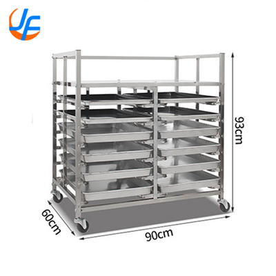 RK Bakeware China-Nesting Rack comercial de trolley de acero inoxidable / Rack de horneado personalizado para panaderías industriales