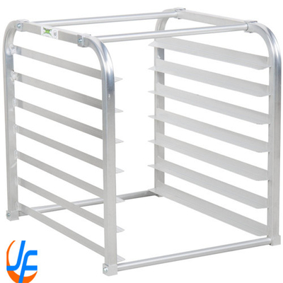 RK Bakeware China-Mackies Flatpack Z Frame Nesting Trolley de acero inoxidable para la producción de panadería