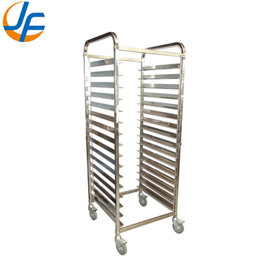 Camioneta de soporte de bandeja de horneado de acero inoxidable de alto nivel