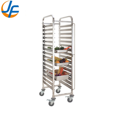 Camioneta de soporte de bandeja de horneado de acero inoxidable de alto nivel