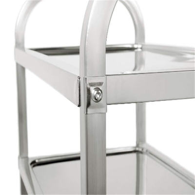 RK Bakeware China Foodservice NSF Winco Suc-30 Trolley de alimentos de acero inoxidable de 3 niveles