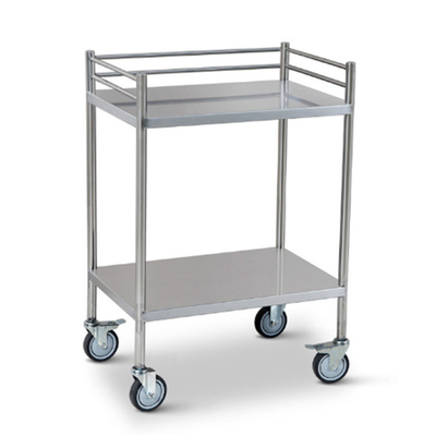 RK Bakeware China Hospital Médico Vestido Camión de acero inoxidable Camión quirúrgico con cajones