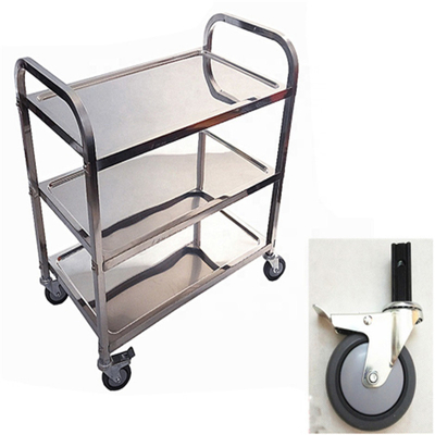 RK Bakeware China Foodservice NSF Hospital de acero inoxidable carro médico con cajones