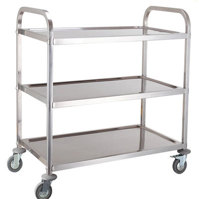 RK Bakeware China Servicio de alimentos NSF bandeja de acero inoxidable Trolley de servicio de sala