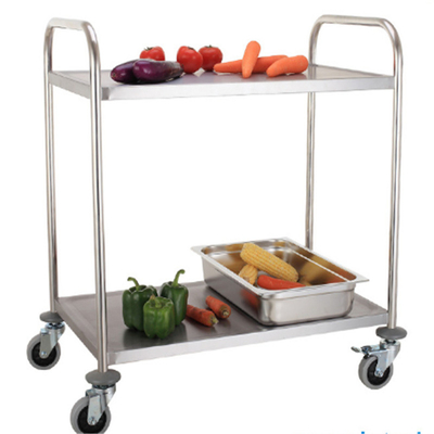 RK Bakeware China Servicio de alimentos NSF bandeja de acero inoxidable Trolley de servicio de sala
