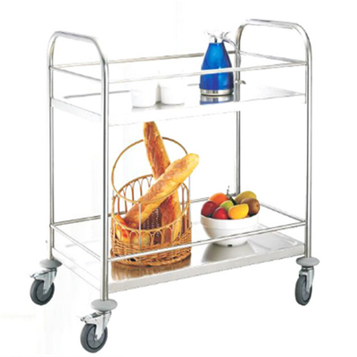 RK Bakeware China Servicio de alimentos NSF bandeja de acero inoxidable Trolley de servicio de sala