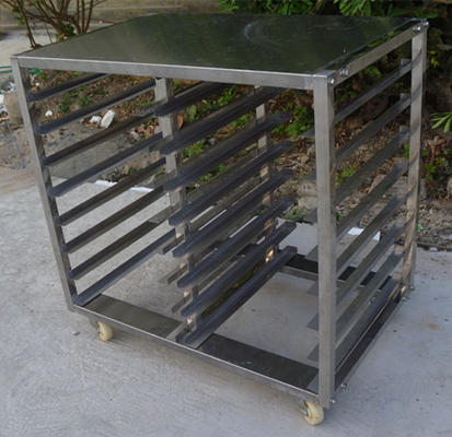 RK Bakeware China Foodservice NSF Carrito de alimentos de acero inoxidable Estante de horno