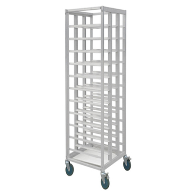 Rk fabricante de productos de cocina China-Aluminio Flatpack Rack de refrigeración de hojas Rack de panecillos