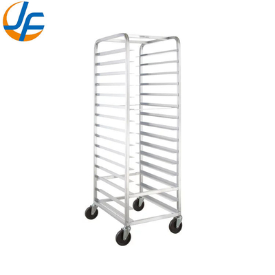 Rk Bakeware China Foodservice NSF Aluminio Fin de la carga bajo el mostrador Prep Top Sheet Bun Pan Rack