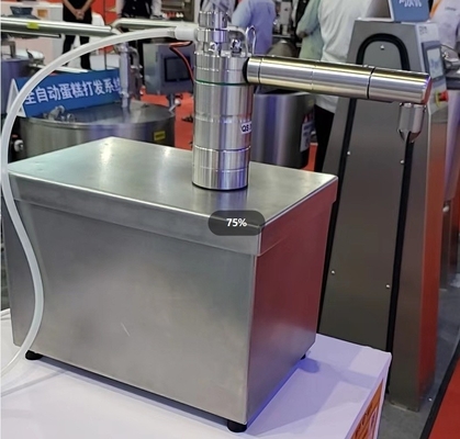 Rk Baketech China Máquina de batido de crema industrial continua Máquina de batido de crema 140L/hora