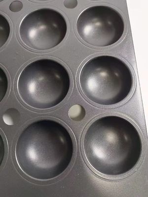 Lavaplatos Safe 35 bandejas que cuecen de la torta de la media esfera de las cavidades