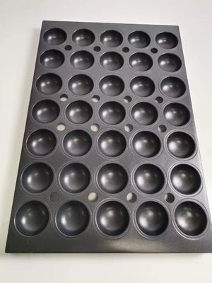 Lavaplatos Safe 35 bandejas que cuecen de la torta de la media esfera de las cavidades