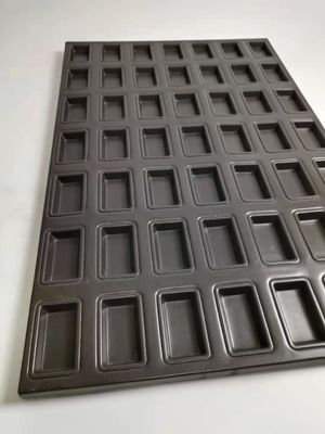 49 tazas apelmazan el mollete Pan Cake Baking Trays del rectángulo del rectángulo