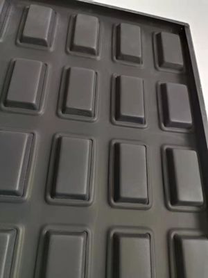 49 tazas apelmazan el mollete Pan Cake Baking Trays del rectángulo del rectángulo