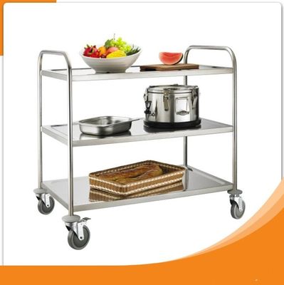 RK Bakeware China Foodservice NSF Cocina bandeja de alimentos carro de carretillas de acero inoxidable para el restaurante